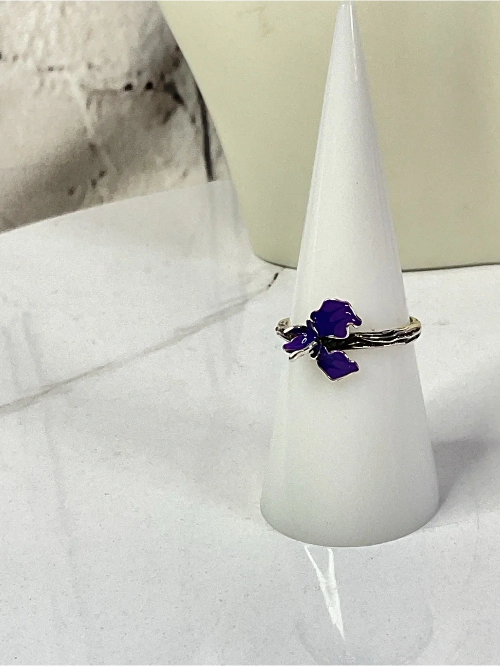 🌟🌟 S925 Sterling Silver Flower Ring